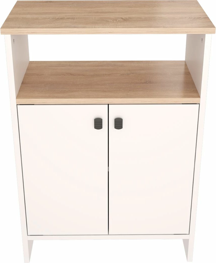 Dollap multifunksional Hanah Home, ngjyrë sonomo-bardhë