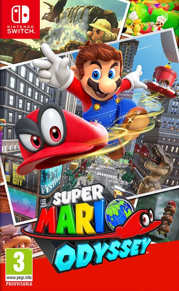 Loja Nintendo Switch Super Mario Odyssey