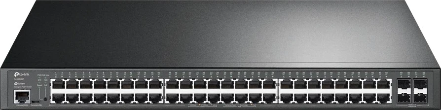 Switch TP-Link Omada 52-Port Gigabit L2+ Managed me 48-Port PoE+