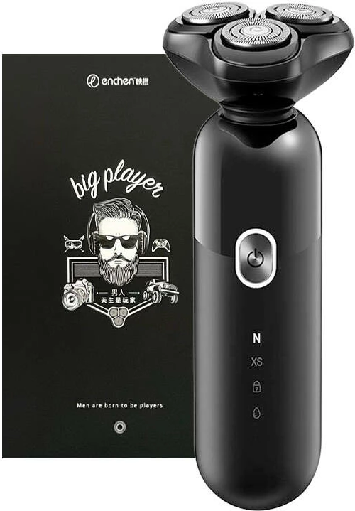 Makinë rroje elektrike ENCHEN Mocha S, me bateri, IPX7, e zezë