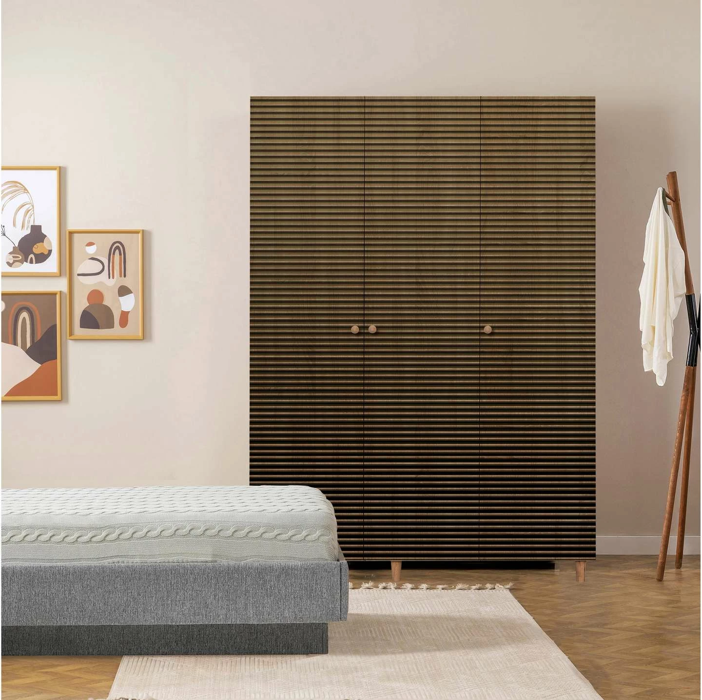 Dollap Hanah Home, Mode-220, ngjyrë lisi Sonoma