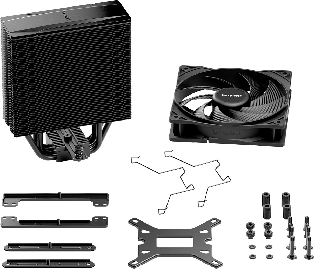 Kasë ftohëse për procesor BE QUIET! Pure Rock 3 Black, 12 cm, BK039, e zezë
