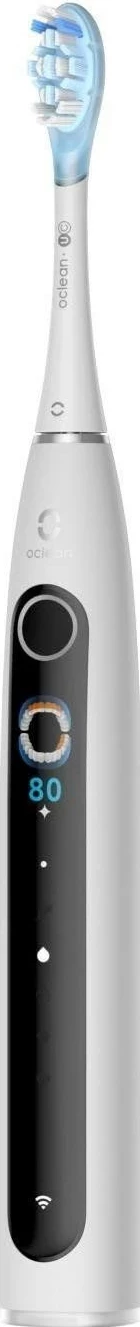 Furçë dhëmbësh sonike Oclean X Pro 20 S, 4 modalitete, Bluetooth, Wi-Fi, bardhë
