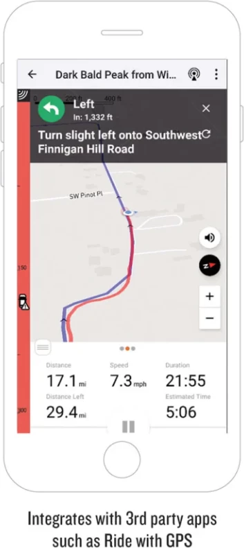 Radar dhe dritë e pasme për biçikletë Garmin Varia™ RTL515 