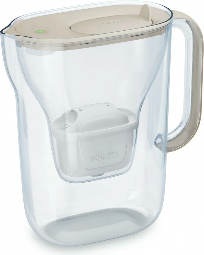 Ibrik filtri Brita Style Essential, 2.4L, sand beige, me filtër MAXTRA PRO