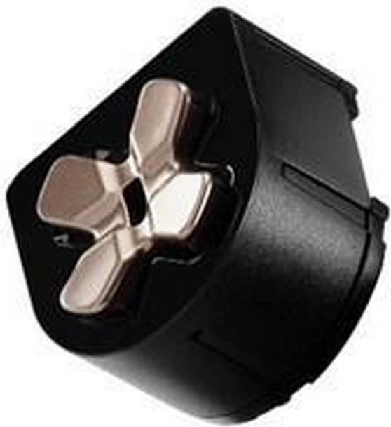Modul D-pad Thrustmaster ESWAP X D4XB për ESWAP X Pro Controller, e zezë/argjendtë, 1 copë