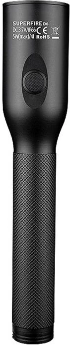 Elektrik dore Superfire D6, 220 lumen, alumini, i zi