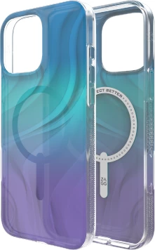 Mbështjellës Zagg Milan Snap MagSafe për iPhone 16 Pro Max, Violet