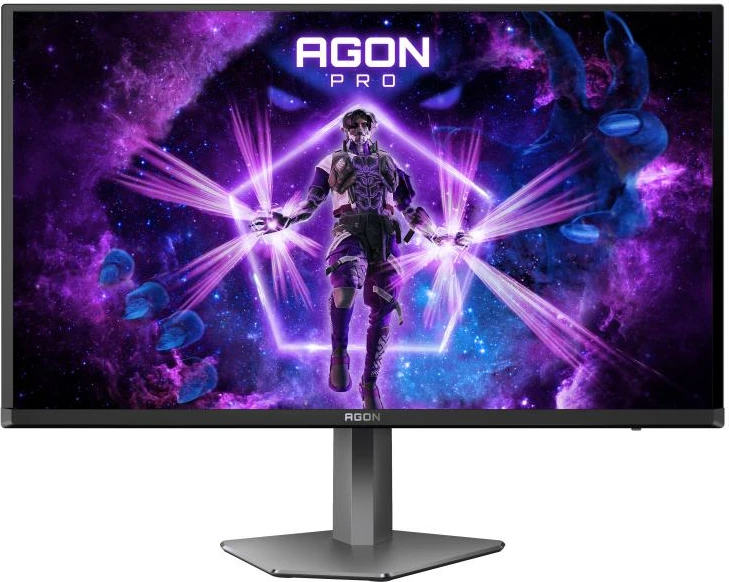 Monitor, AOC AGON PRO AG276QZD2, 27" QHD QD-OLED 240Hz HDR400, e zezë/gri