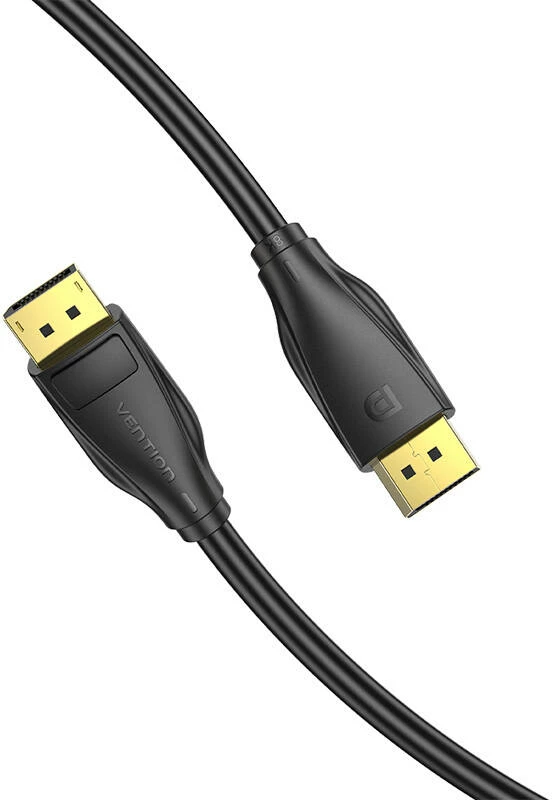 Kabllo DisplayPort Vention HCCBI, 3m, 8K 60Hz/4K 120Hz, e zezë