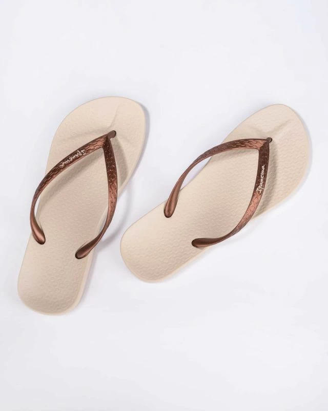 Flip-Flops Ipanema femra, bezhë