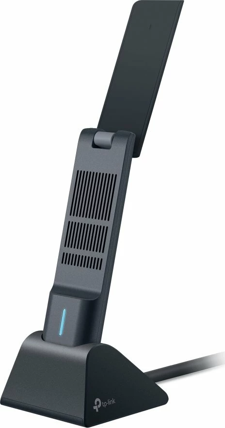 Kartë rrjeti Wi‑Fi USB TP-Link Archer TXE70UH AXE5400 Wi‑Fi 6E Tri‑Band USB 3.0, e zezë