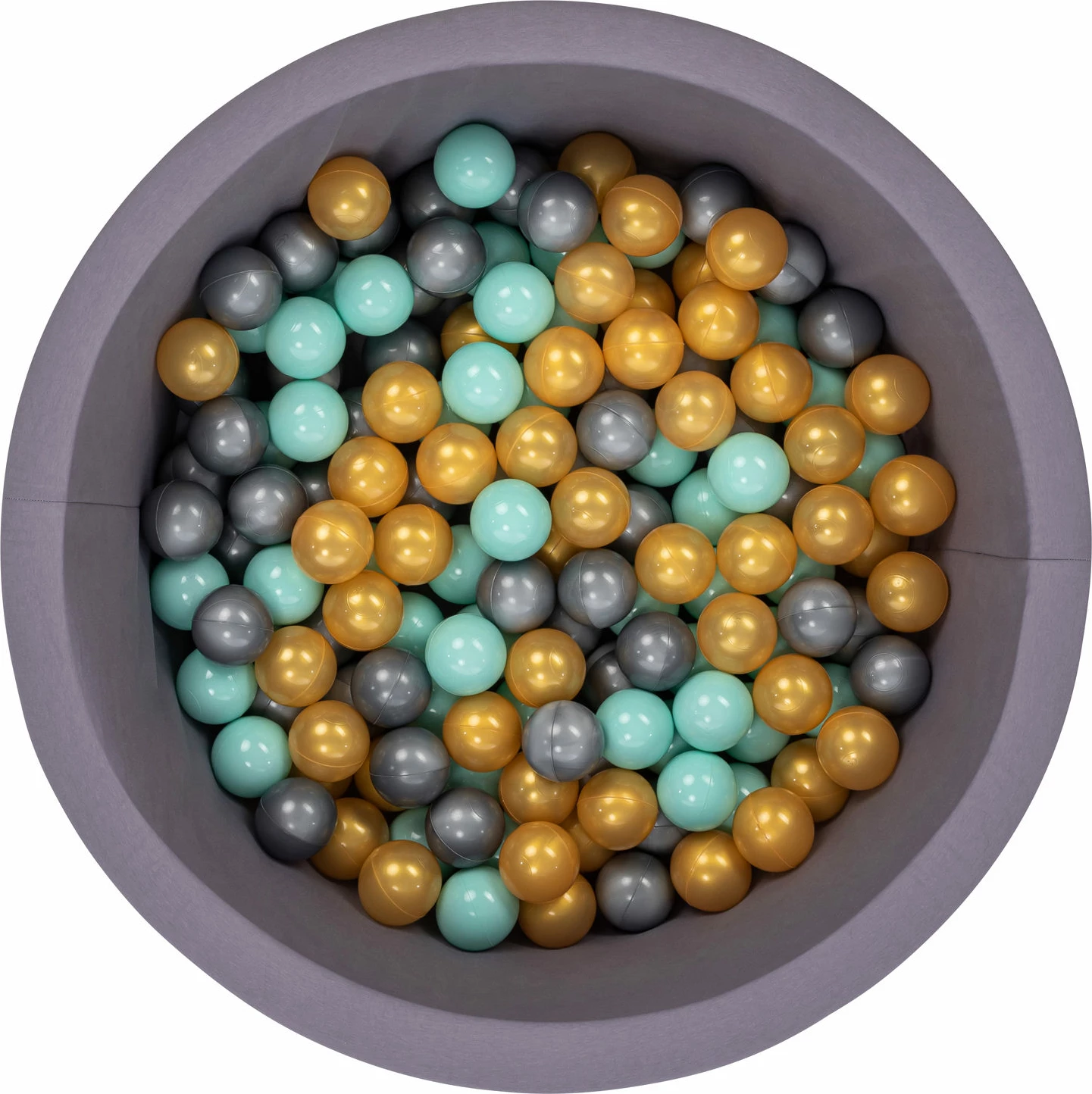 Pishinë topash për fëmijë, Bubble Pops v1, gri, Evila Originals