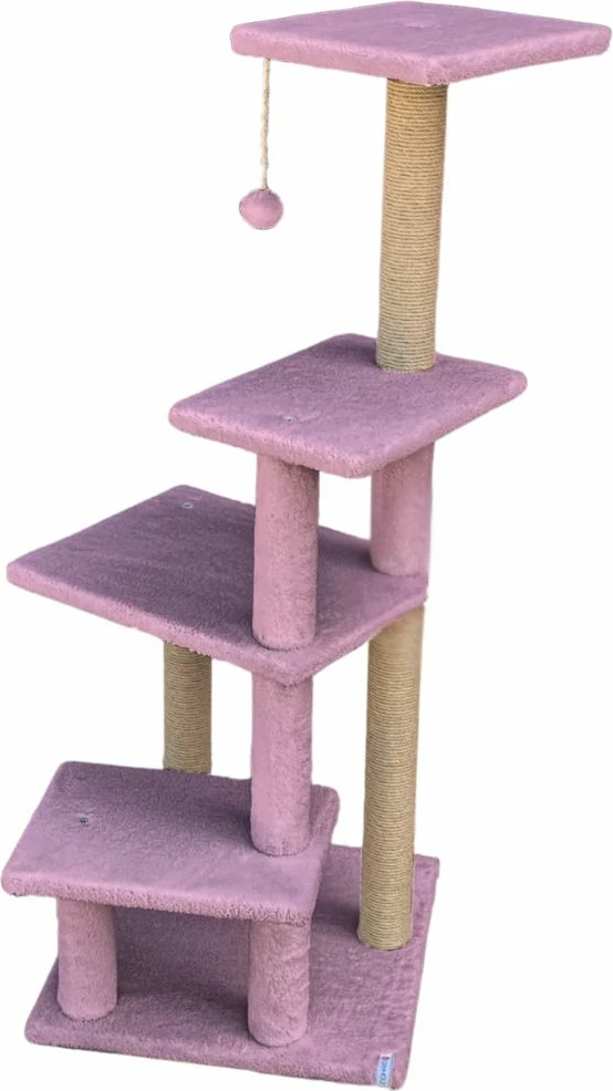 Dërrasë për gërvishtje për mace, Paws & Whiskers, Alessi, ngjyrë rozë e zbehtë