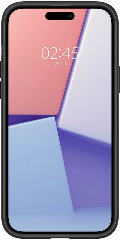 Mbështjellës Spigen Ultra Hybrid për iPhone 15 Plus, zi