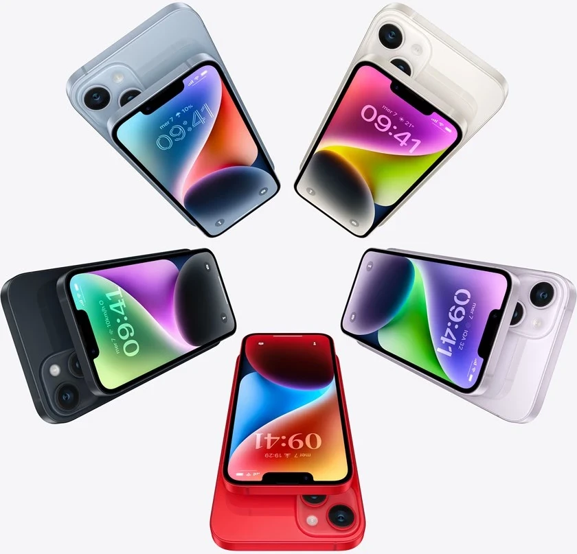 Celular Apple iPhone 14, 6.1", 128GB, i zi