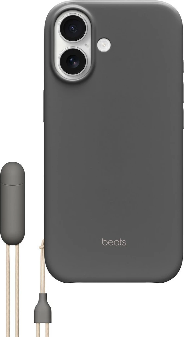 Mbështjellës Apple Beats Kickstand Case për iPhone 17, MagSafe, Sapphire Gray