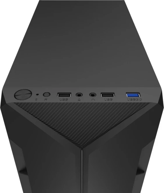 Kasë kompjuterike Krux Astro, e zezë