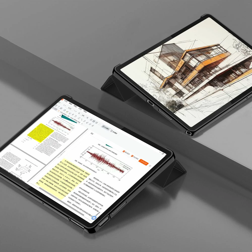 Mbështjellës Tech-Protect SmartCase për Lenovo Tab 10.1 TB-311, i zi