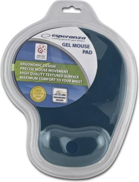 Maus pad Esperanza EA137B, blu