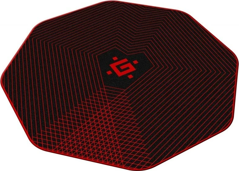 Mbështjellës dyshemeje për karrige gaming Defender, i zi dhe i kuq