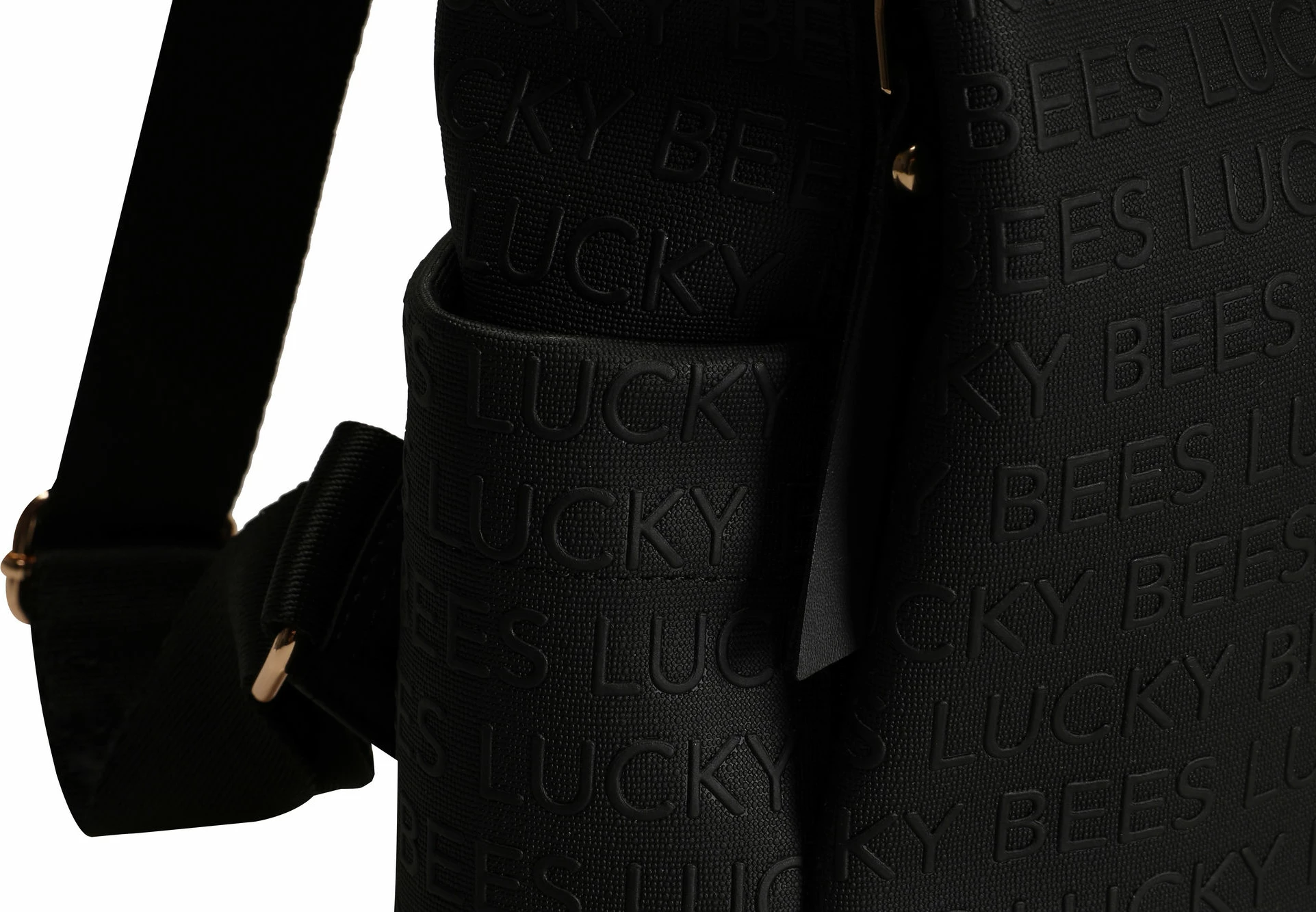 Çantë shpine Lucky Bees, 359 v3, e zezë