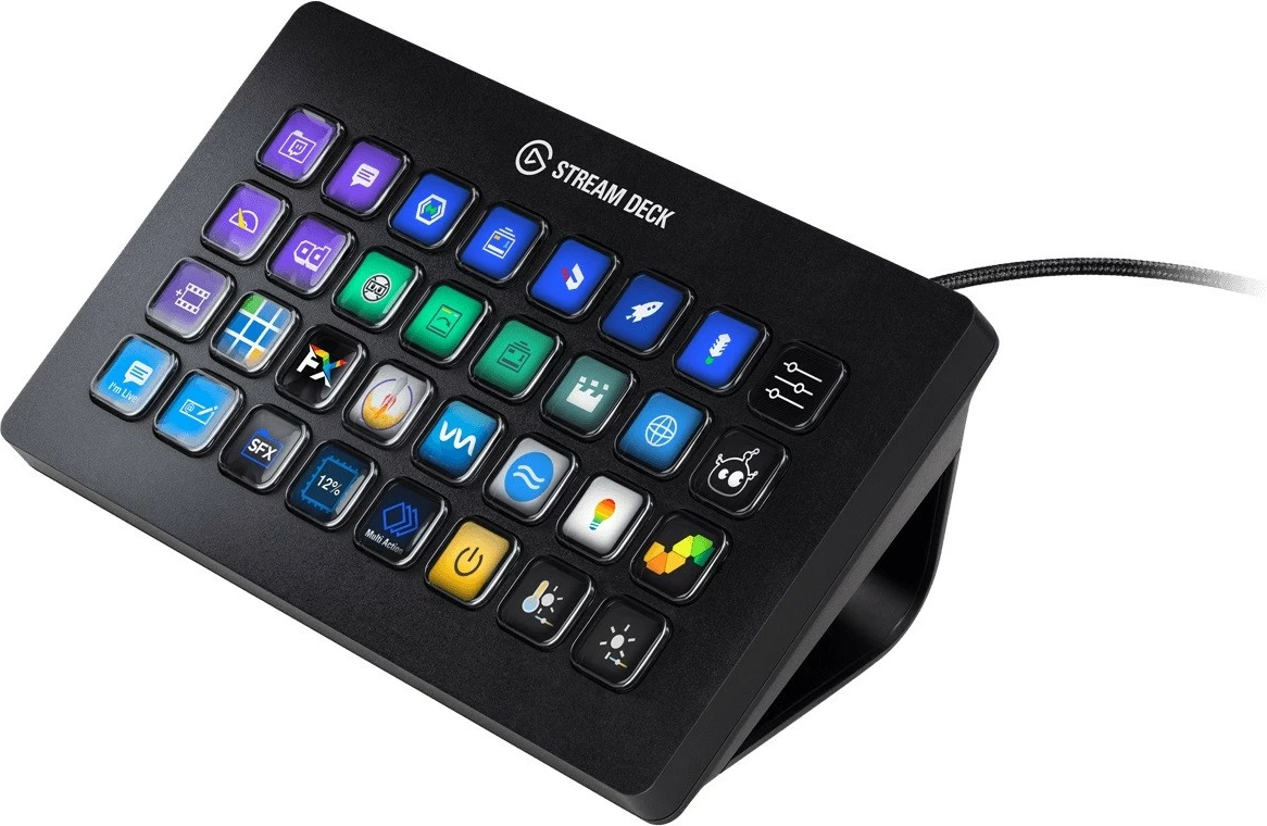Konsolë kontrolli ELGATO Stream Deck XL, 32 taste LCD, e zezë