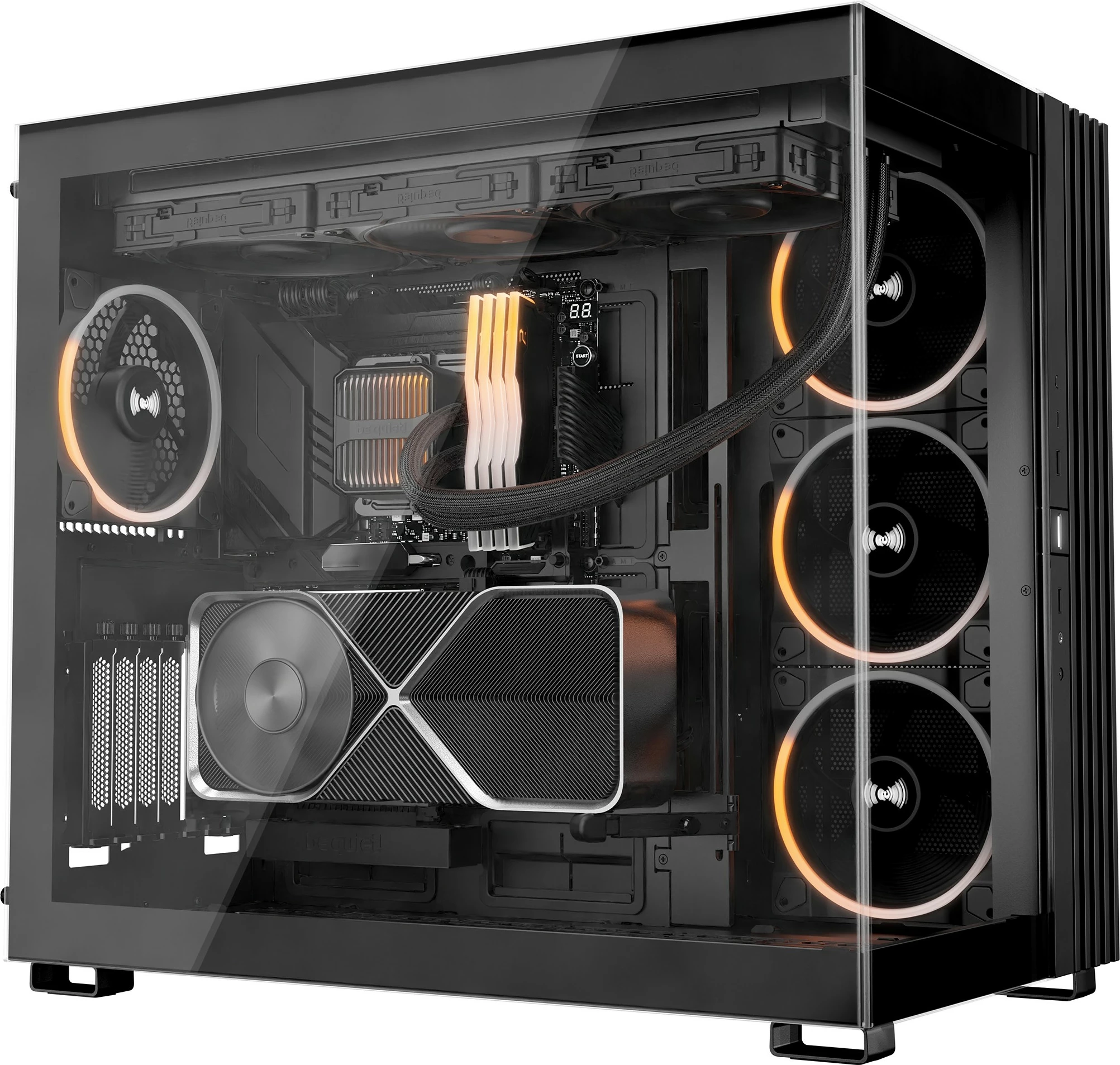 Ftohës uji Be Quiet! Silent Loop 3 420 mm, 14 cm, i zi