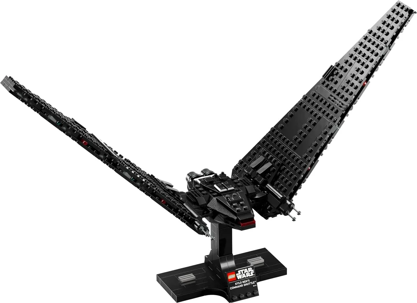 Set LEGO Star Wars 75406 Kylo Ren's Command Shuttle, 386 pjesë, për të rritur, e zezë