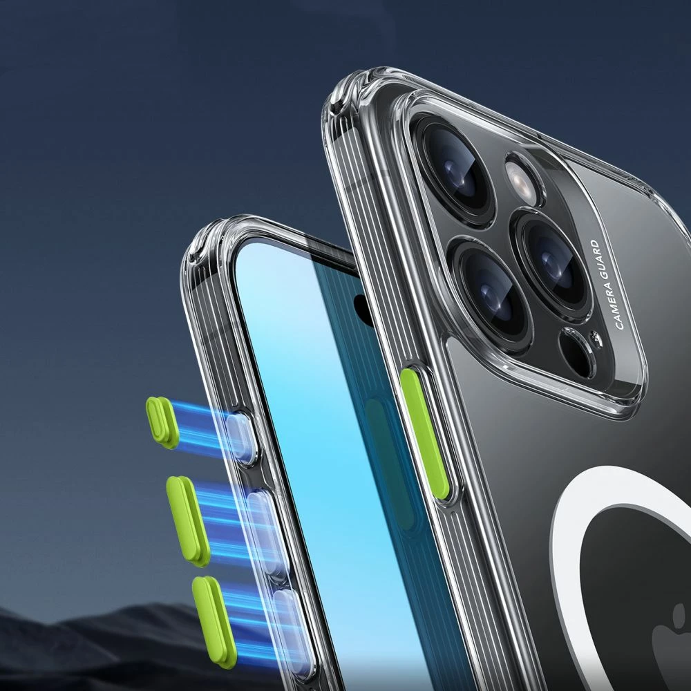 Mbështjellës ESR Classic Pro Set HaloLock MagSafe për iPhone 16 Pro, Transparent