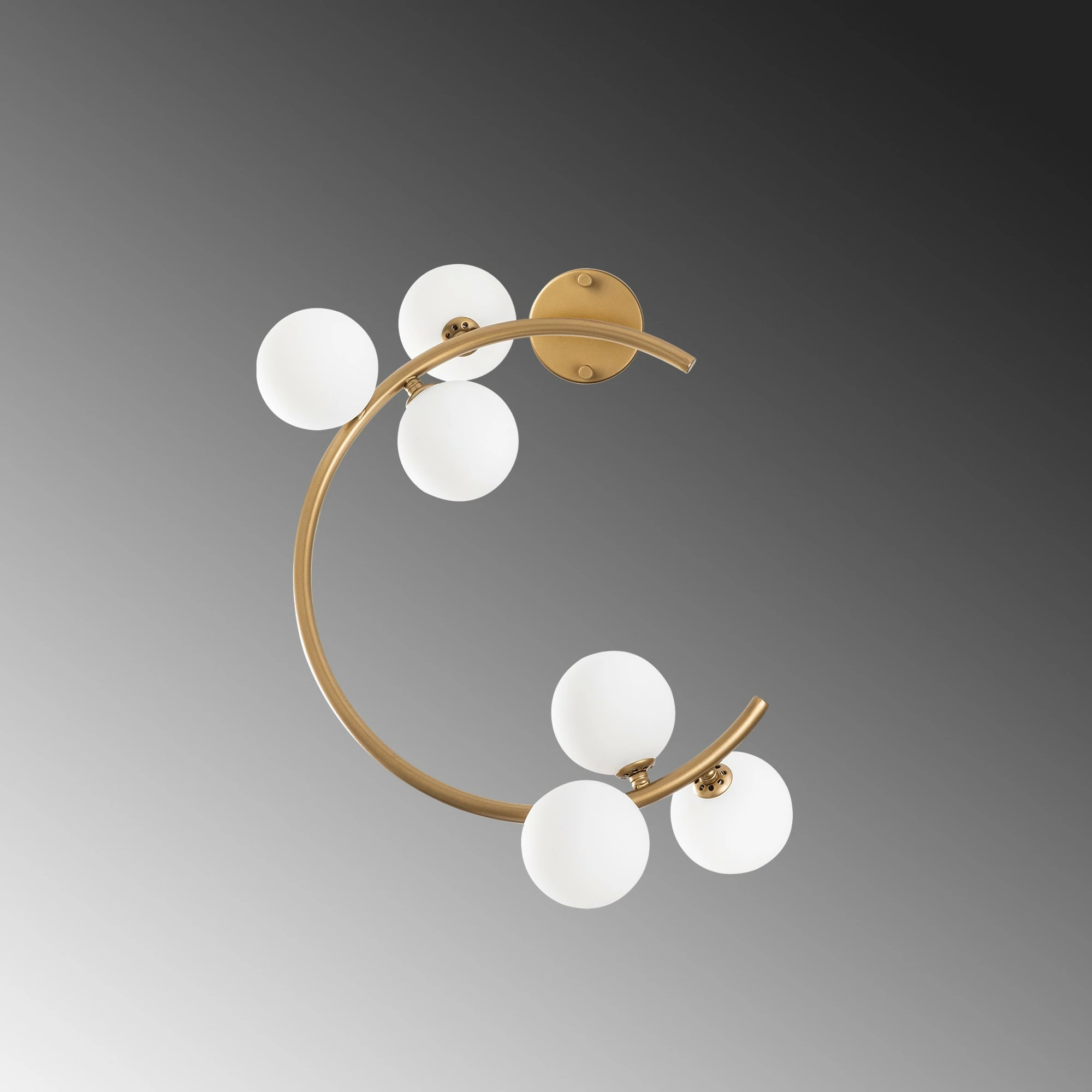 Llambë muri Opviq, ngjyrë ari, Luminar - 14131