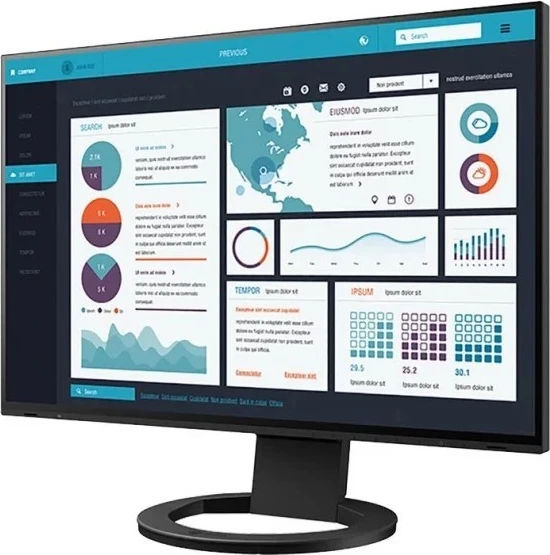 Monitor Eizo FlexScan EV2795-BK, 27", i zi   