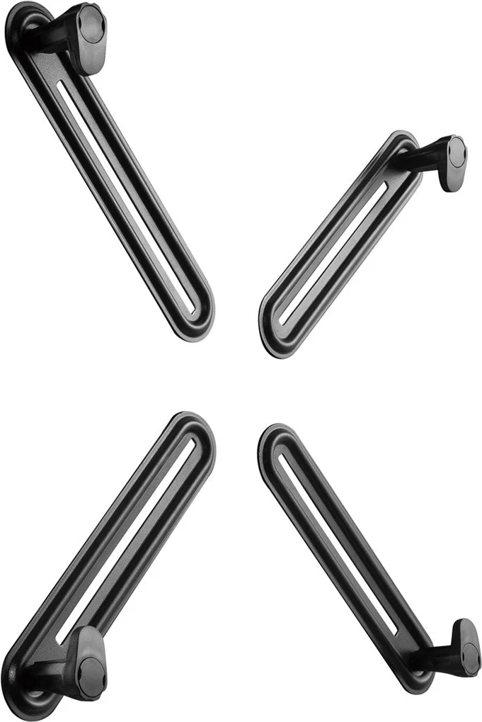 Adapter për ekran Maclean MC-899, 13-27 inç, 75x75/100x100 mm, deri 8 kg, i zi