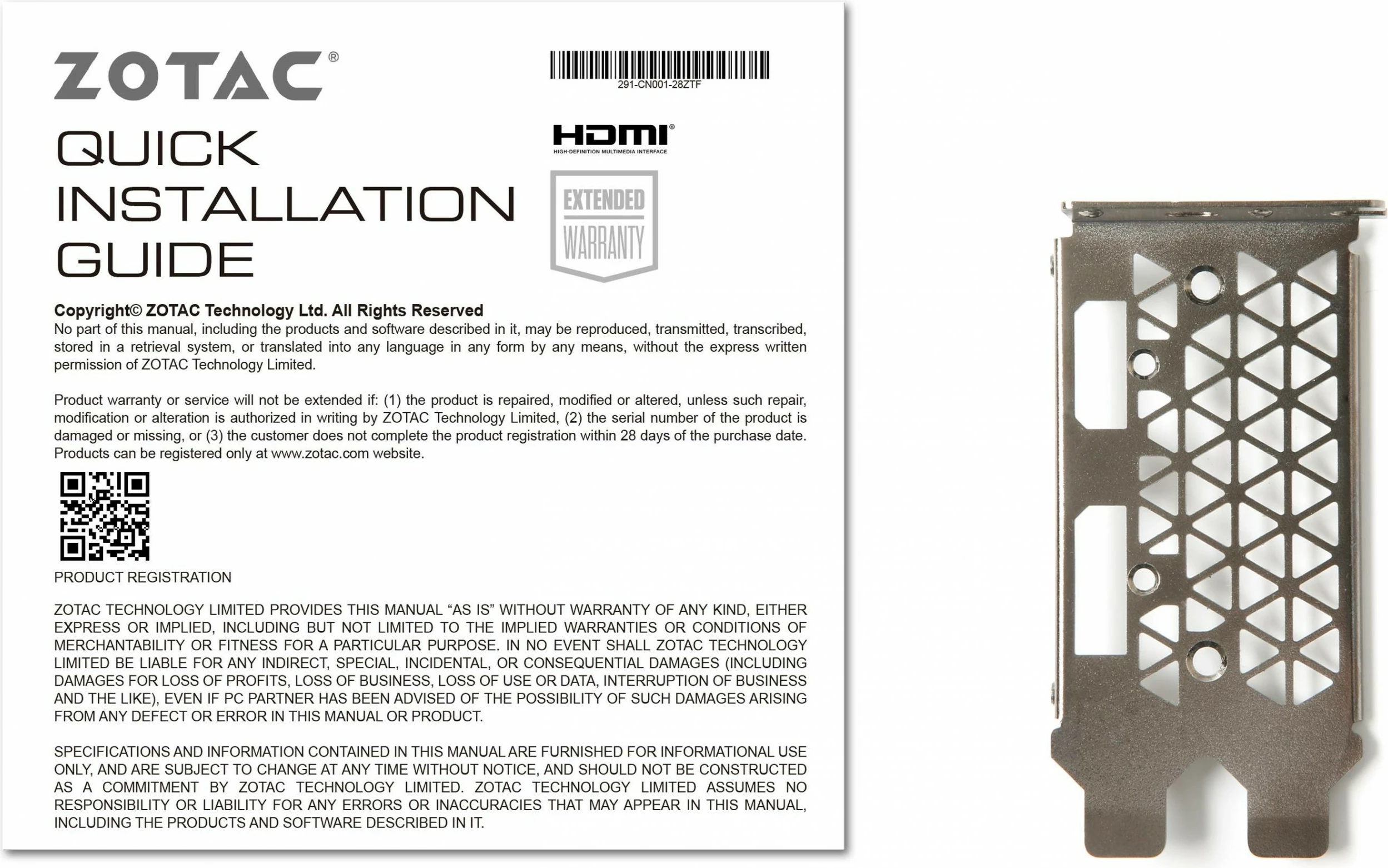 Kartelë grafike Zotac GeForce RTX 3050, 6 GB, GDDR6, e zezë