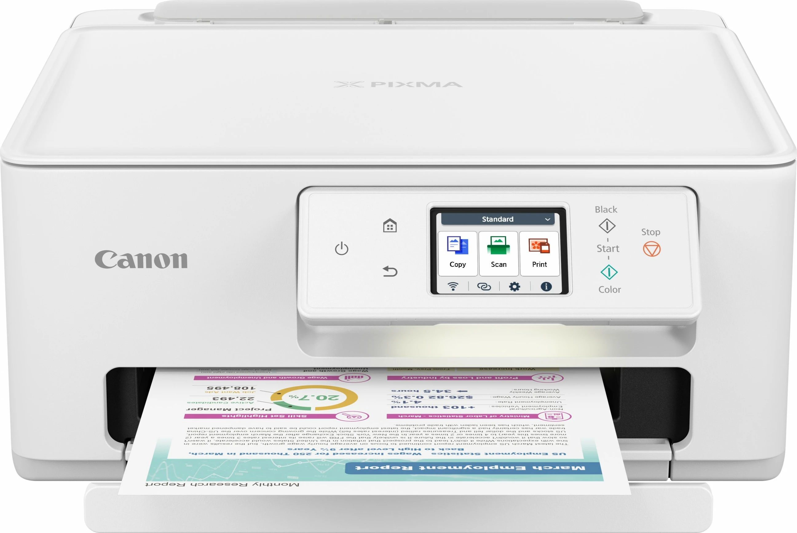 Printer Canon PIXMA TS7650i, Inkjet, 1200 x 1200 DPI, A4, Bardhë