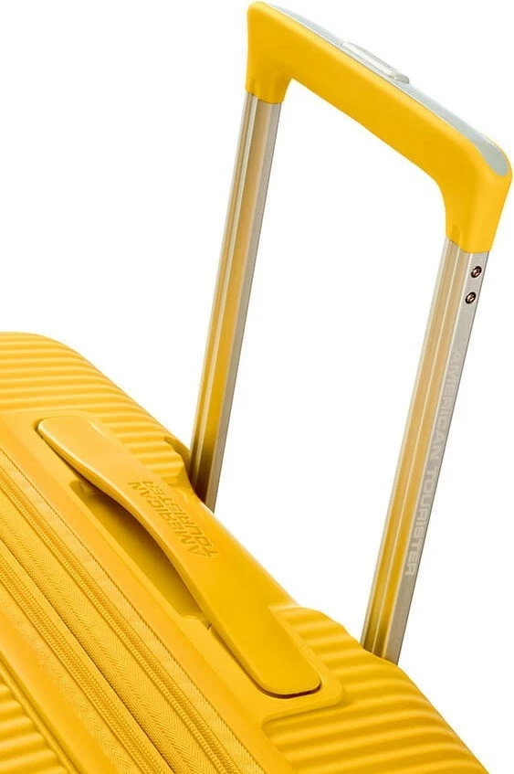 Valixhe American Tourister Soundbox EXP, e verdhë