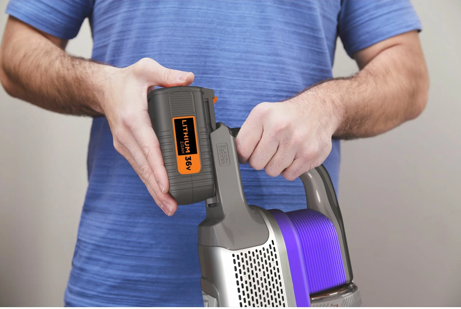 Fshesë me bateri Black+Decker BHFEV362DP 36V 2.0Ah 4-në-1 750 ml, e zezë