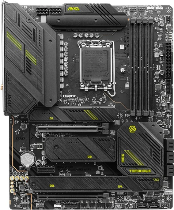 Pllakë amë MSI Z790 TOMAHAWK MAX WIFI, Intel, LGA 1700, DDR5, 128 GB