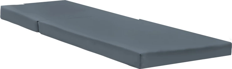 Jastëk për shezlong Sadie, material gri, 65x185x15cm