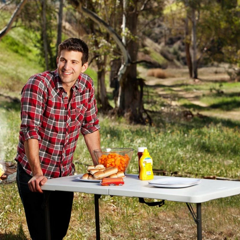 Tavolinë gjysmë-palosëse Yakimasport, e rregullueshme në lartësi