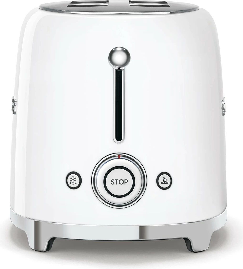 Tostues SMEG TSF02WHEU 4 feta, 1500W, i bardhë