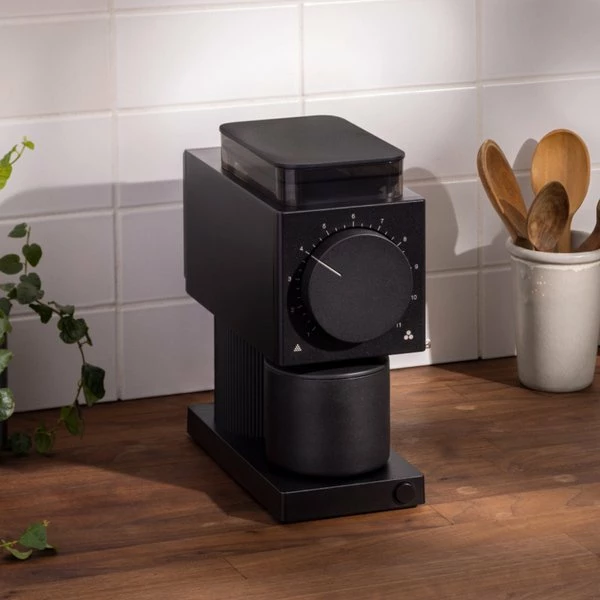 Mulli kafeje automatik Fellow Ode 2nd Generation, 100 g, 64 mm burrs çelik, 31 nivele, 140 W, 220 V, Zi/çelik
