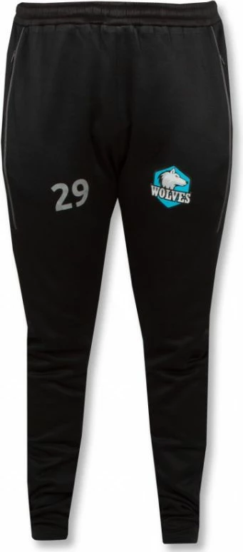 Pantallona sportive për meshkuj Tempish, të zeza