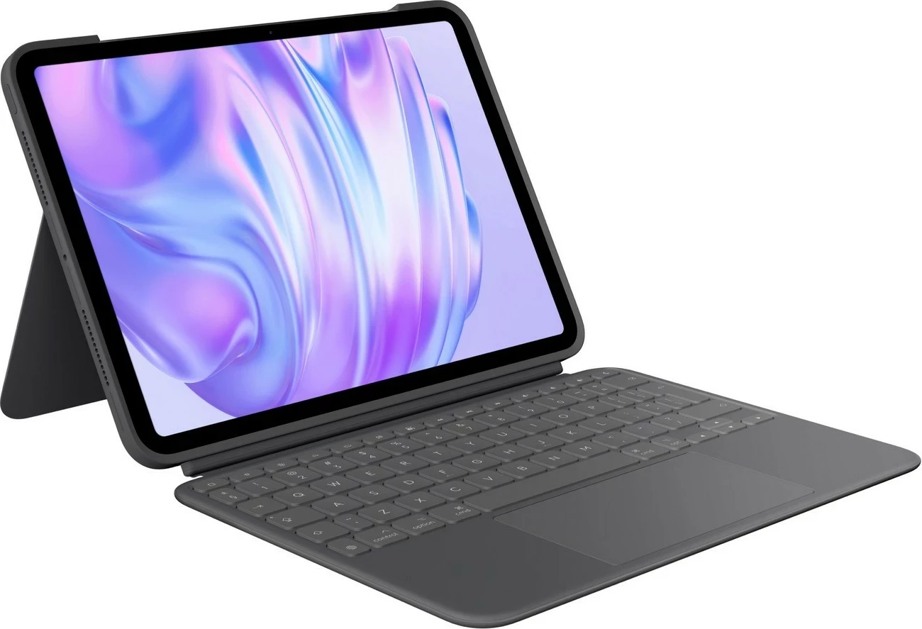 Kasë me tastierë Logitech Combo Touch për iPad Pro 11" M4, Gri