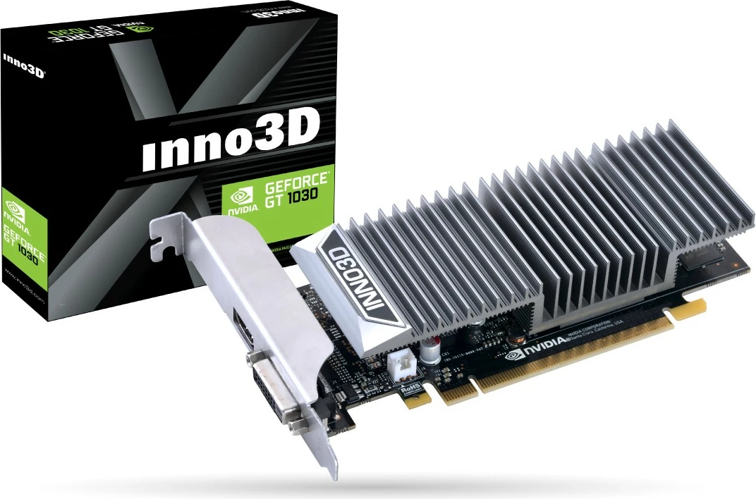 Kartelë grafike Inno3D GeForce GT 1030, 2 GB, GDDR5, 64 bit