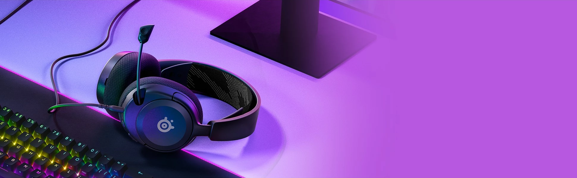 Kufje SteelSeries Arctis Nova 1, me kabllo, për lojëra, e zezë