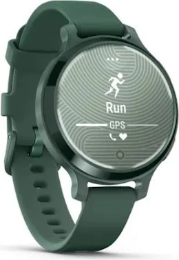 Smartwatch Garmin Lily 2 Active 38 mm, GPS, Ekran me prekje, Gjelbër