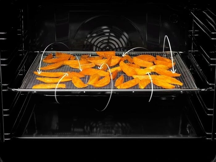 Tabaka AirFry Electrolux E9OOAFWM prej çeliku inoks, për furrë, argjend