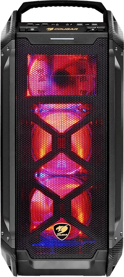 Kasë Cougar Panzer Max-G Full-Tower, e zezë