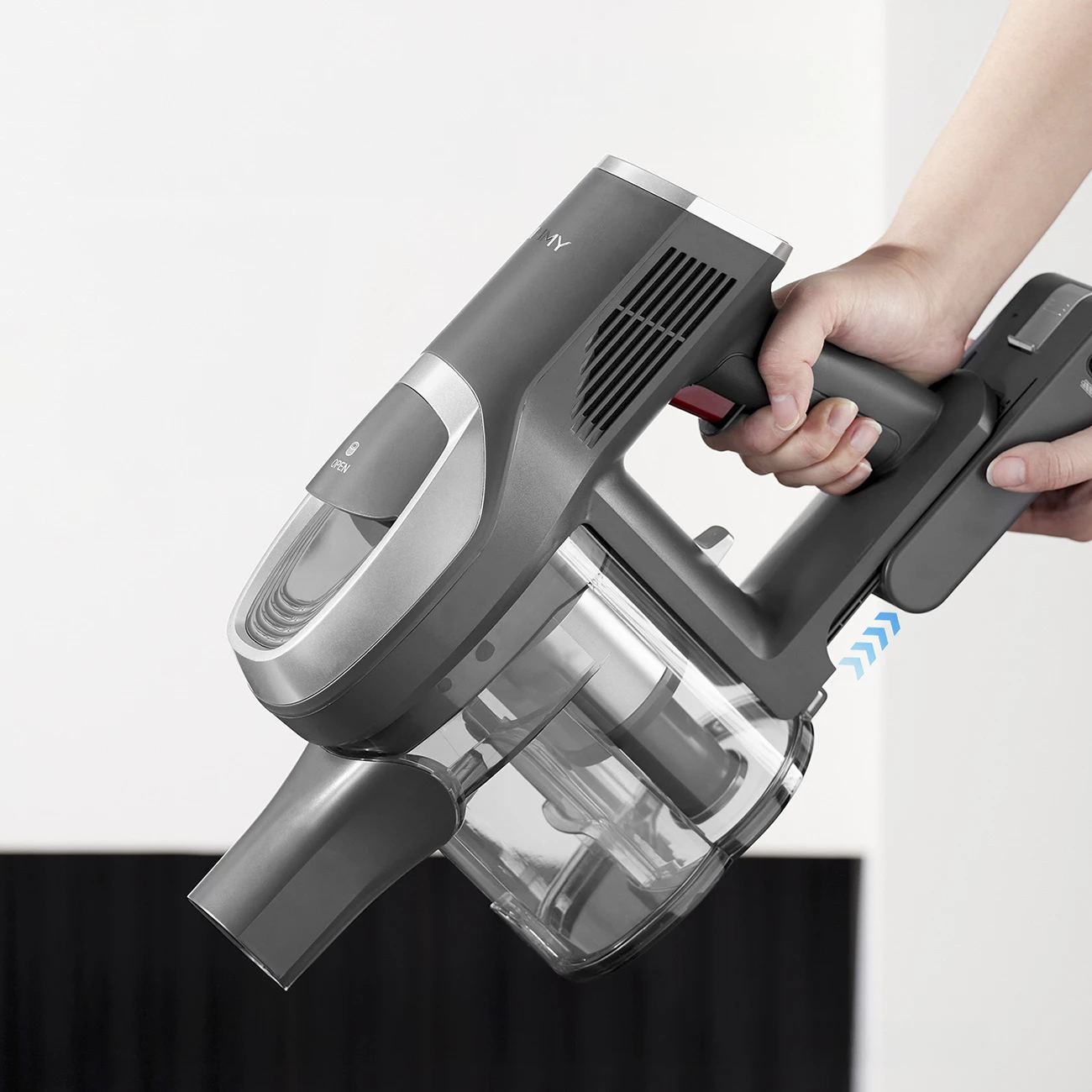 Fshesë me korrent pa kabllo JIMMY JV83 Pro, 500 W, 0.5L, me ekran LED, e zezë